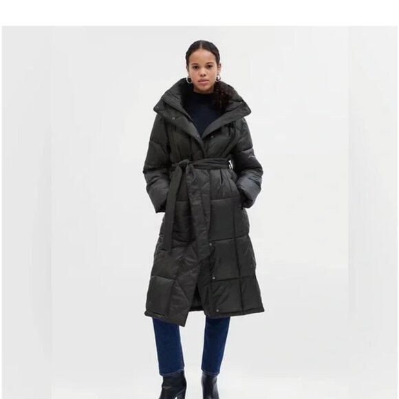 Gap long puffer coat - Picture 4 of 7
